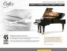 Tablet Screenshot of pianoaz.com